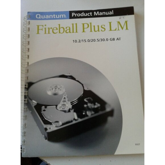 Computer Quantum Product Manual Fireball Plus LM 10.2/ 15.0 / 20.5 / 30.0 GM AT